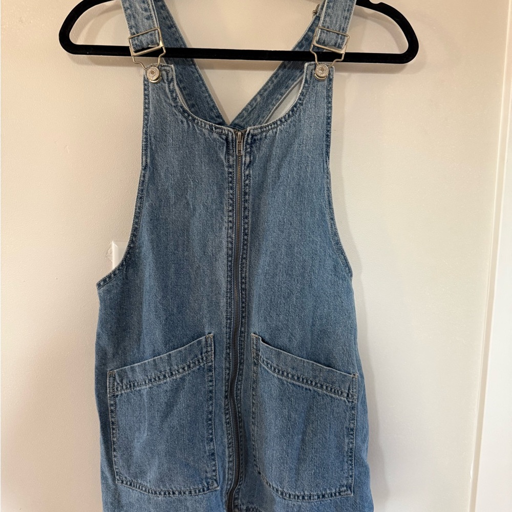 Forever 21 Blue Denim Overalls